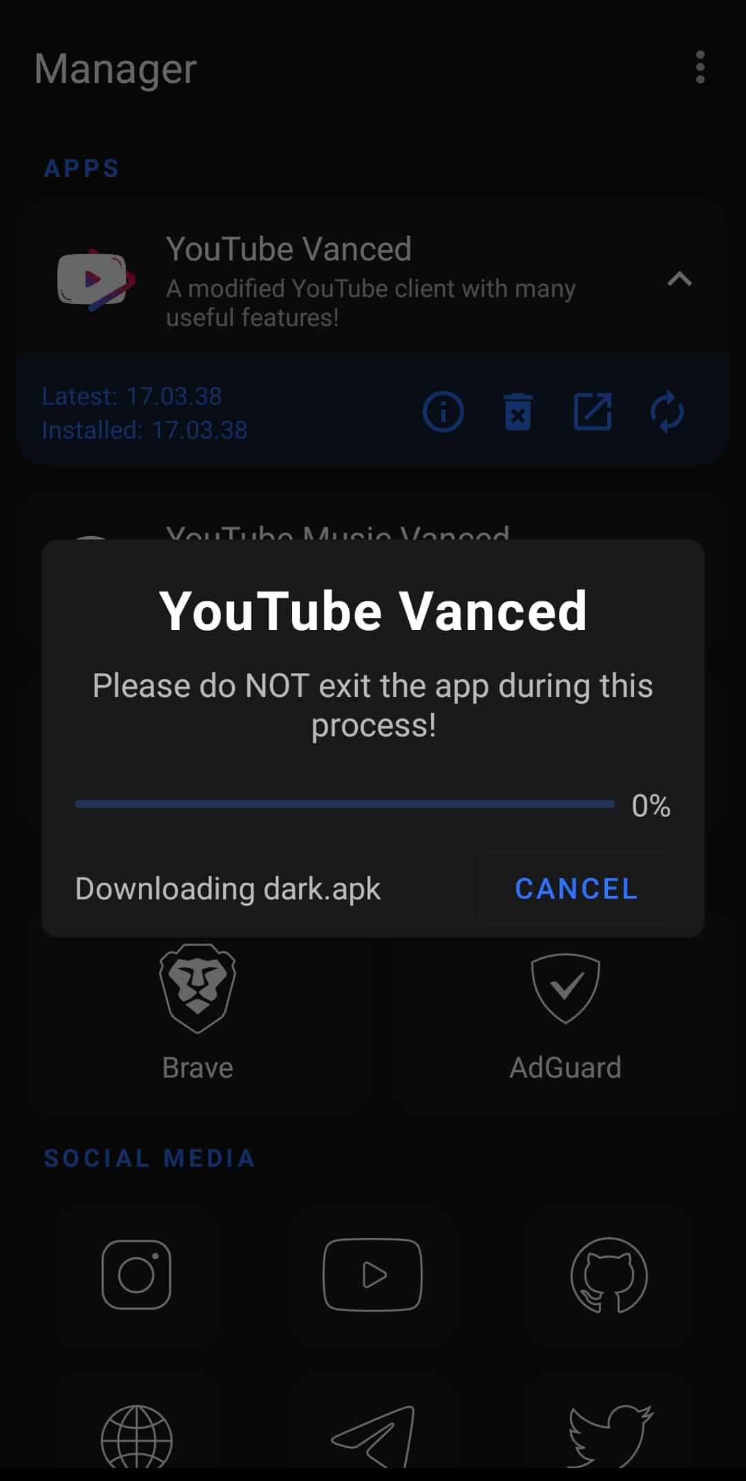 youtube vanced apk